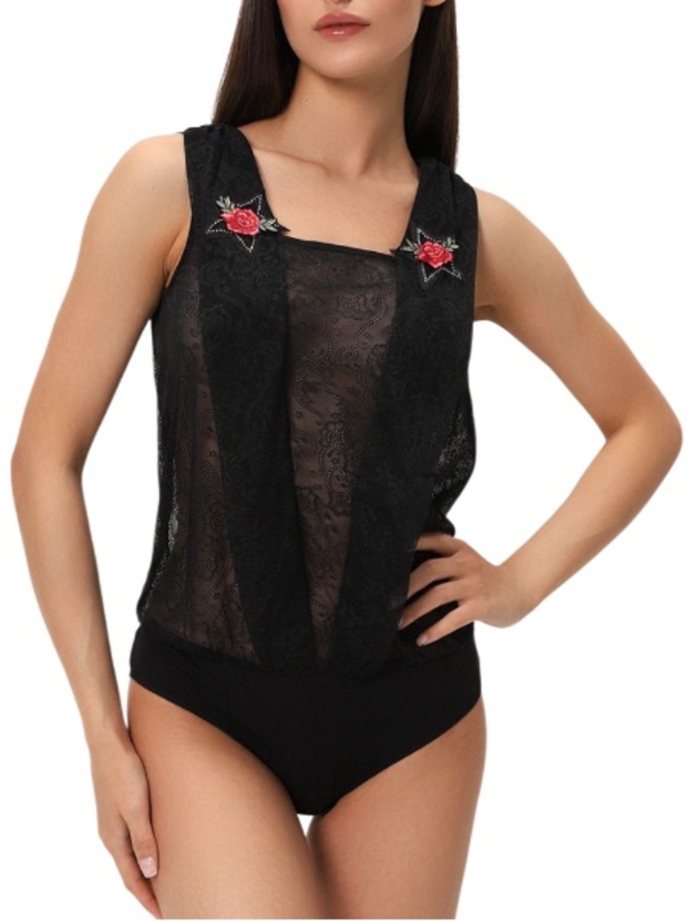 Intimissimi Black Lace Bodysuit